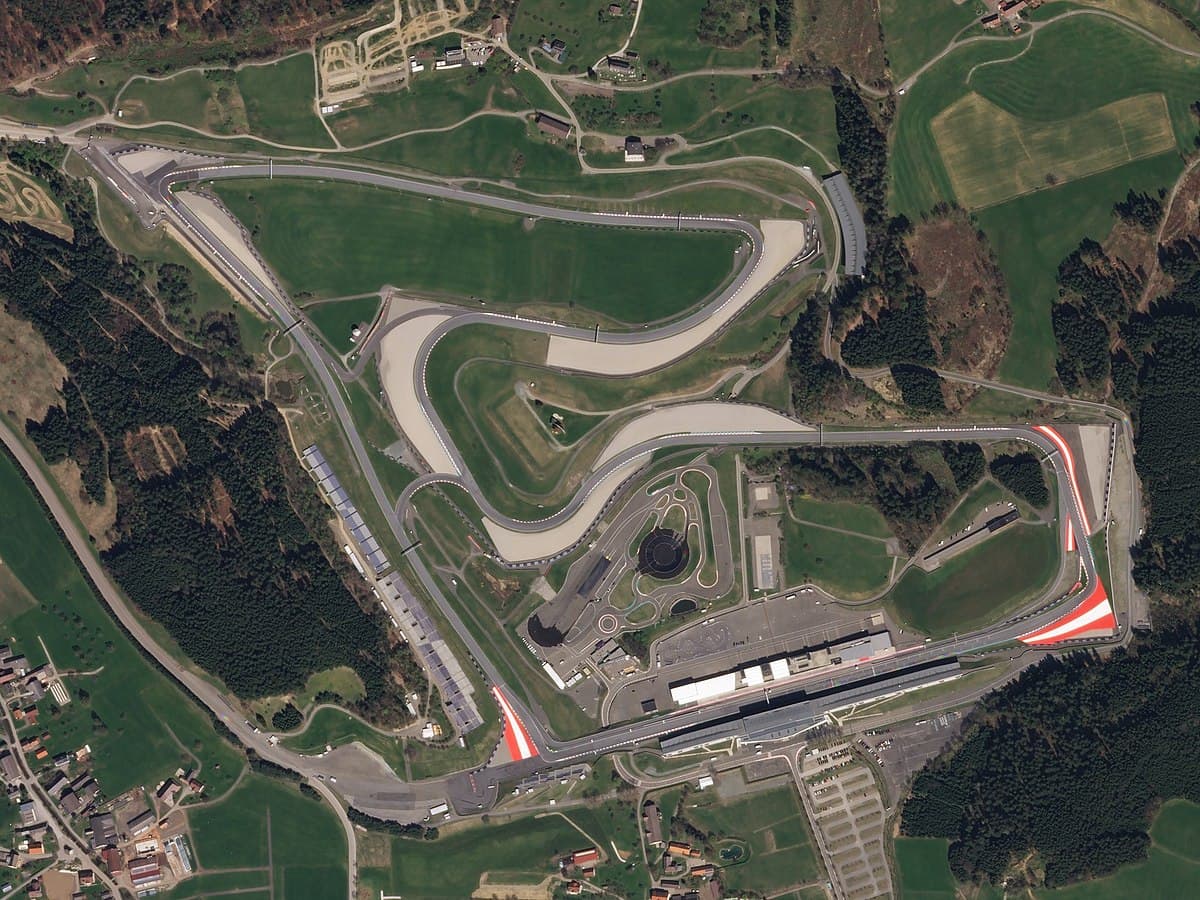 Red Bull Ring aerial view